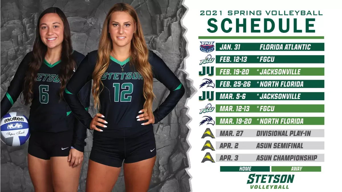 North Florida Ospreys at Stetson Hatters Womens Volleyball