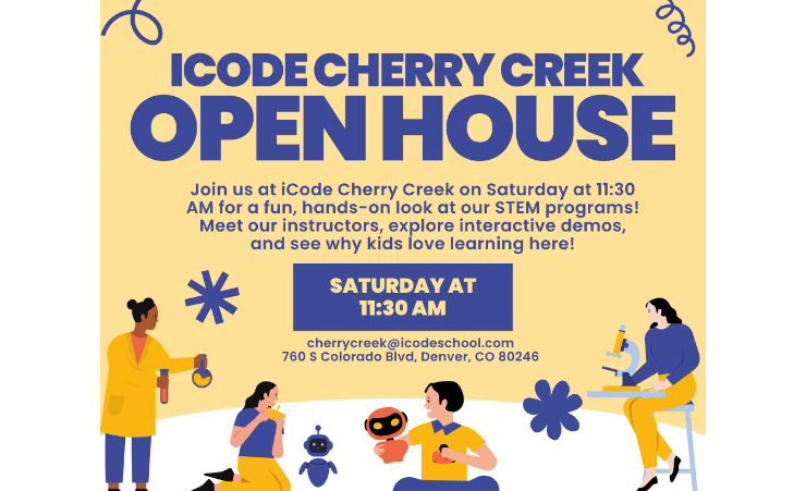 Spring Open House at iCode Cherry Creek!