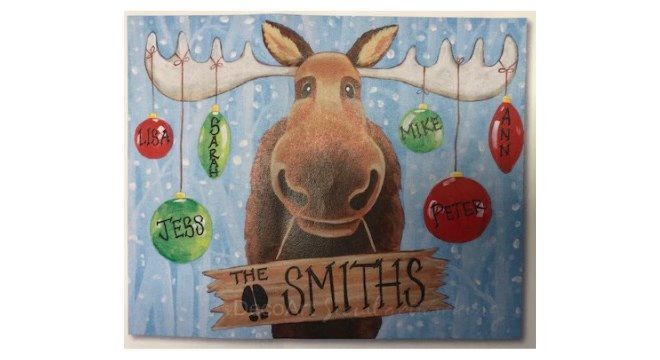 Paint n Sip: Christmas Moose
