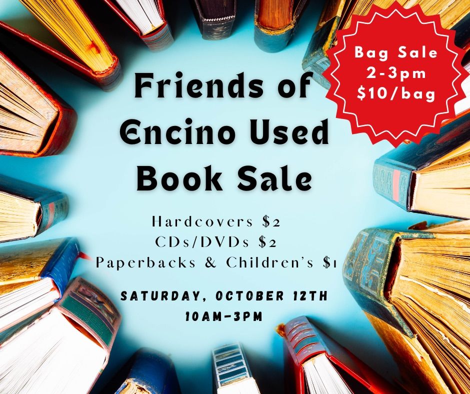 Friends of Encino Library Book Sale