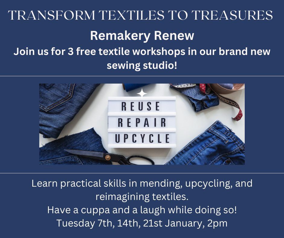 Free Sustainable Sewing Workshop