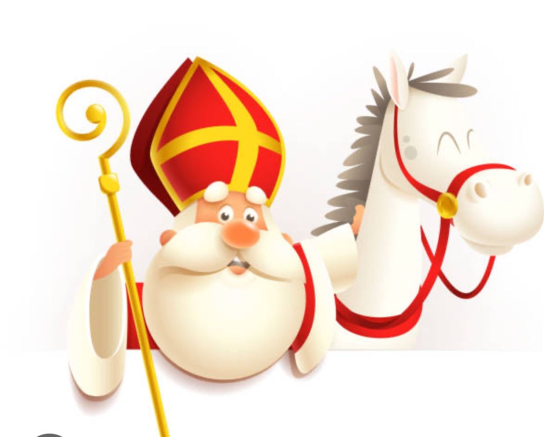 Sinterklaas komt op bezoek