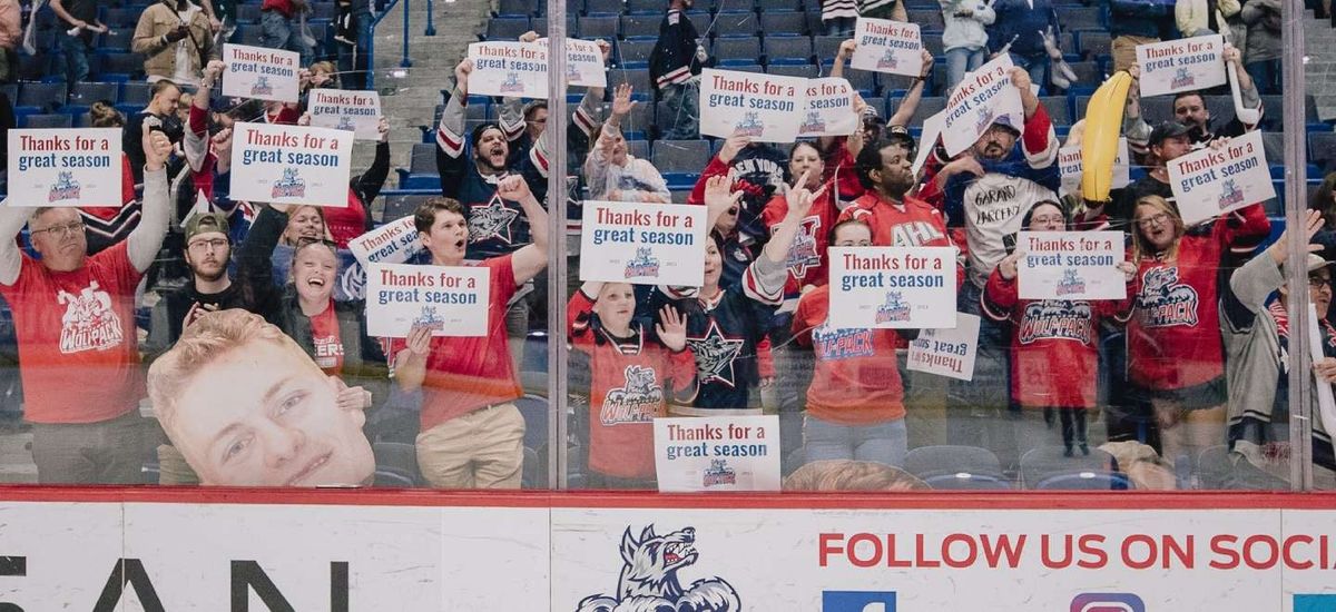 Hartford Wolf Pack at Wilkes-Barre Scranton Penguins at Mohegan Sun Arena at Casey Plaza