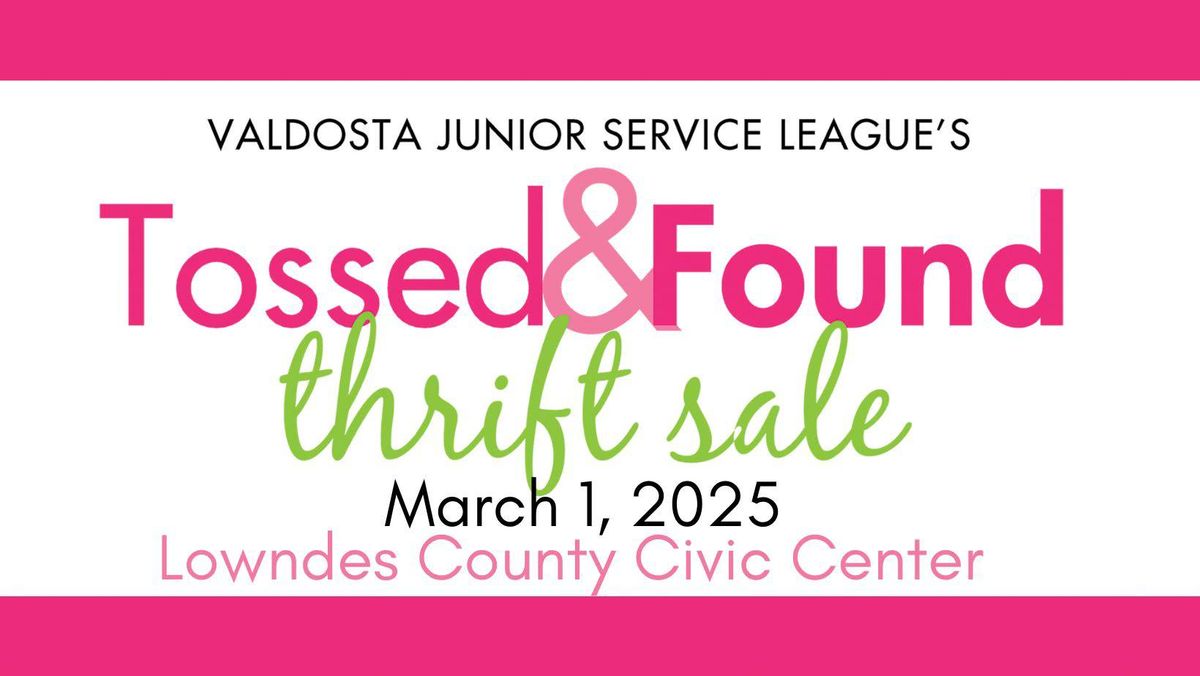 Tossed & Found Thrift Sale 2025