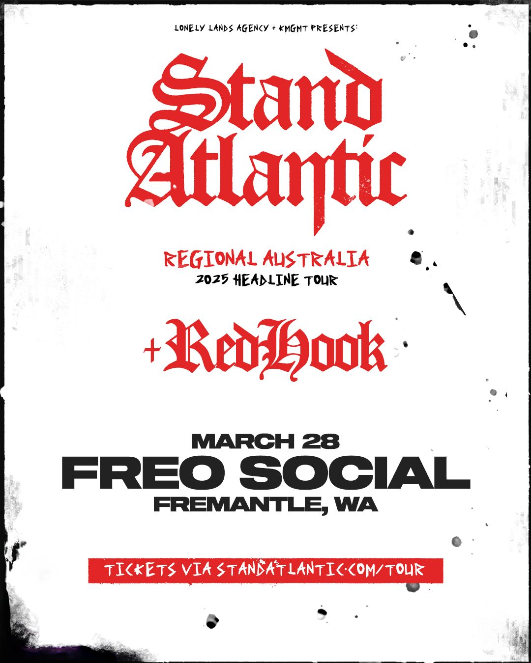 FREMANTLE, WA - Stand Atlantic + Guests (RedHook and more)