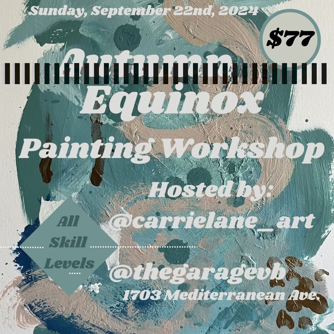 Autumn Equinox Painting Workshop hosted by Carrie Lane