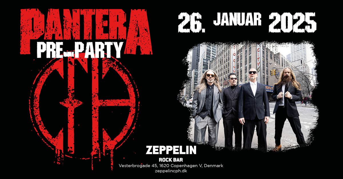 PANTERA pre-party @Zeppelin Rock Bar