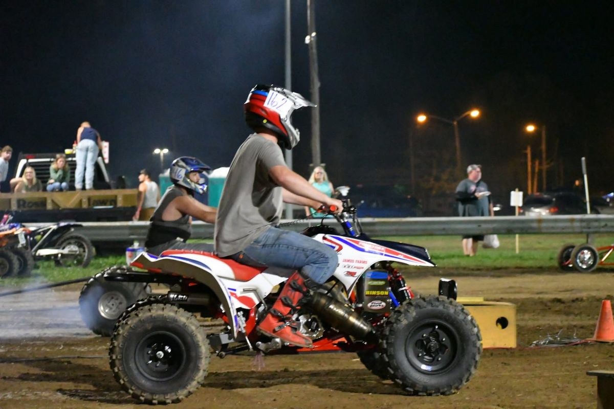 KOI Drag Racing at The Athens County Ohio Fair on Friday August the 8th