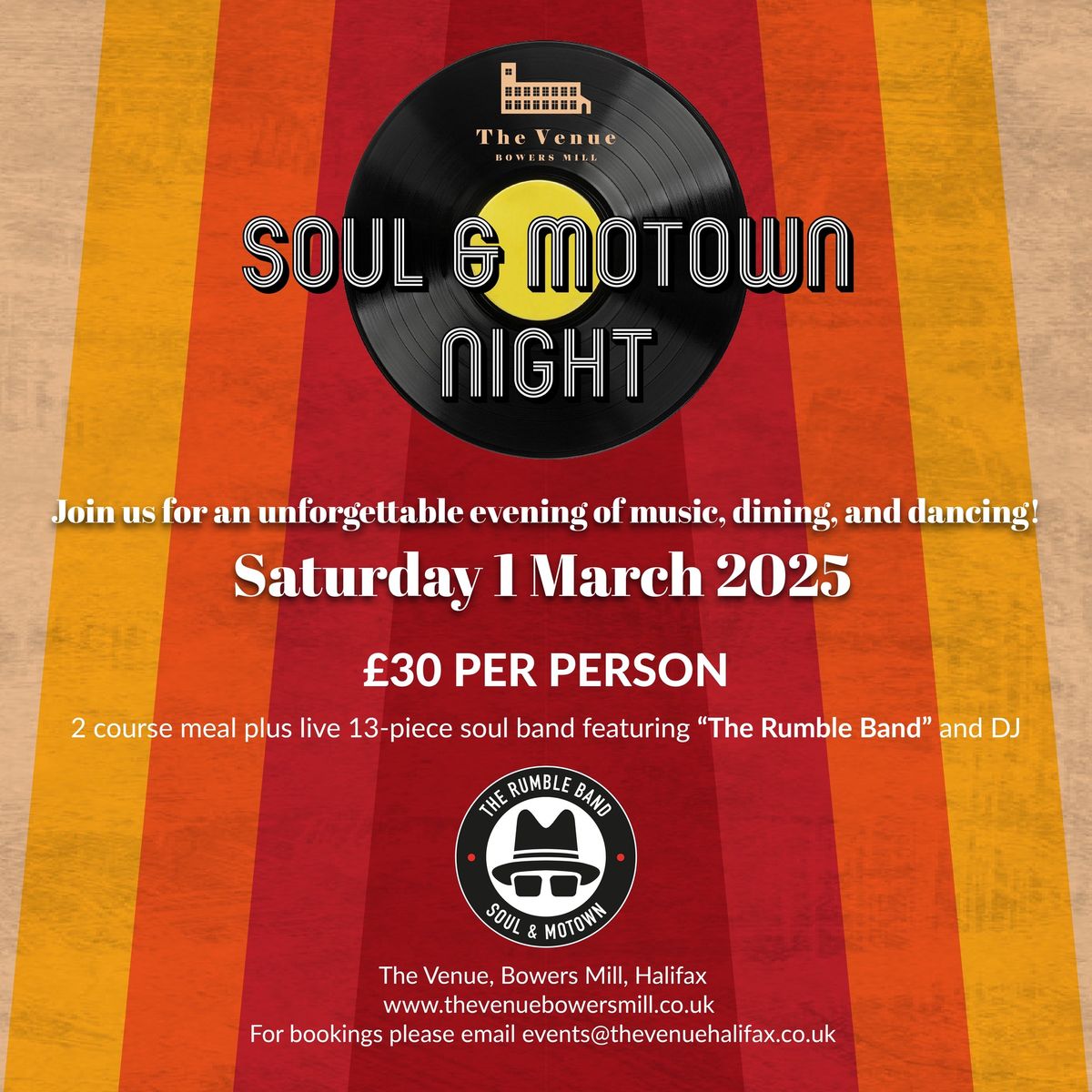 Soul and Motown Night