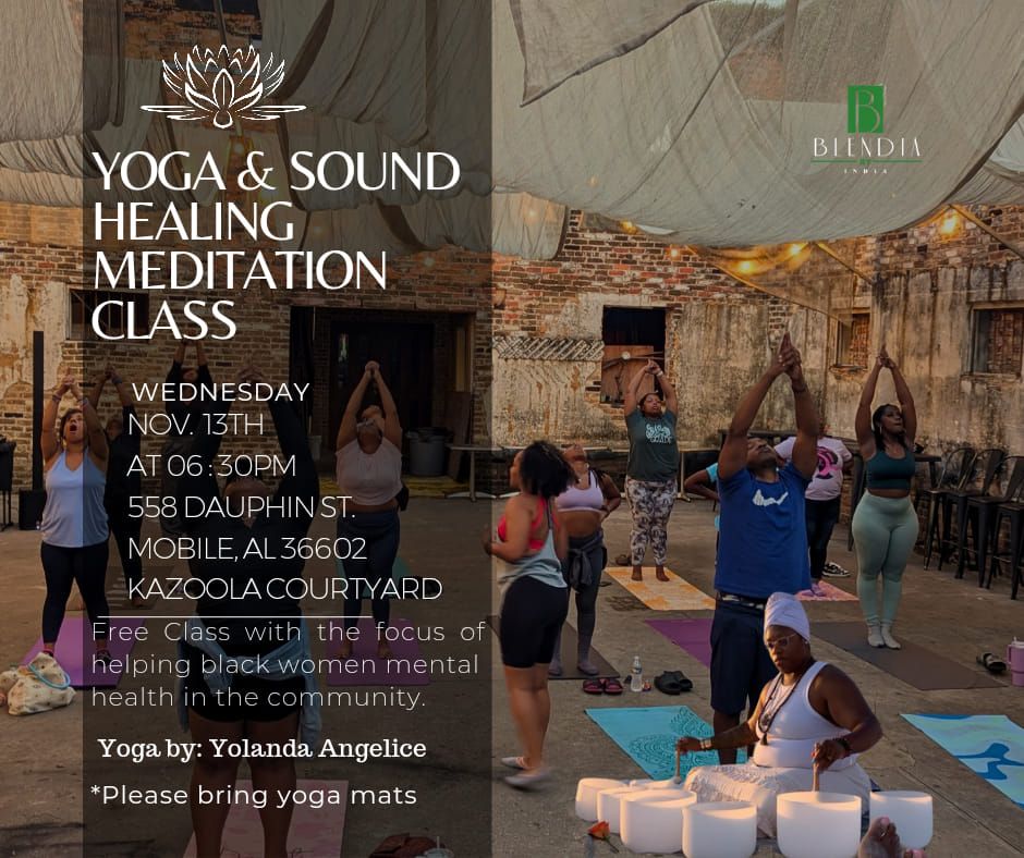 Yoga & Sound Healing Meditation Class 