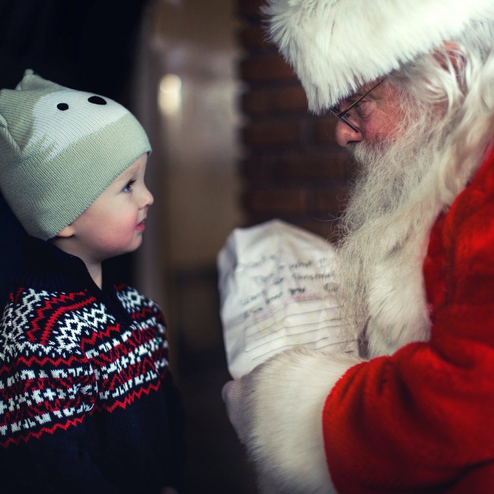 A date with Father Christmas