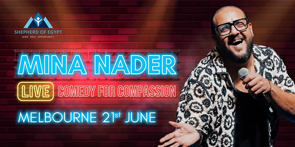 Mina Nader Live - Comedy for Compassion Melbourne
