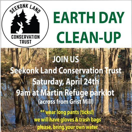 Seekonk Land Trust Earth Day Clean-Up