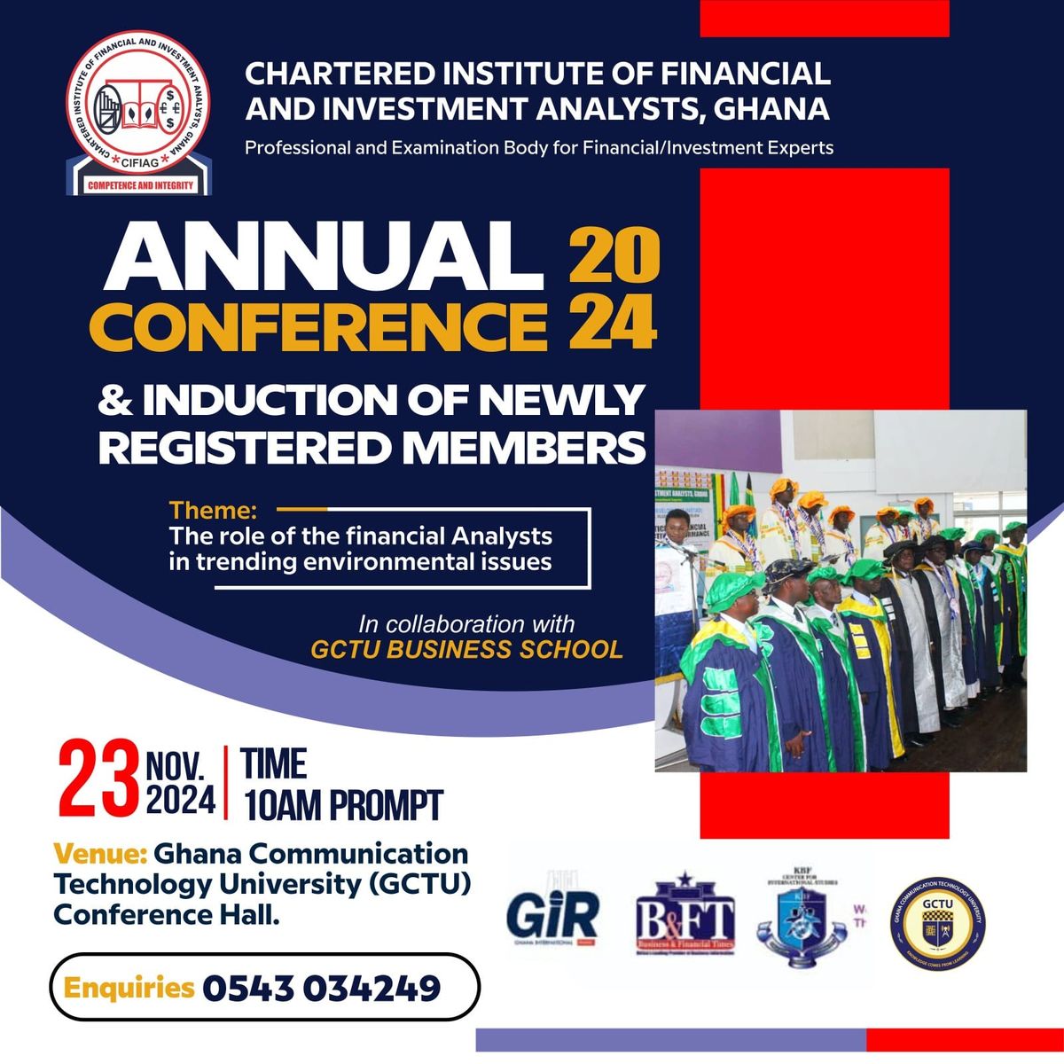 Annual conference \/Induction of newly qualified members 