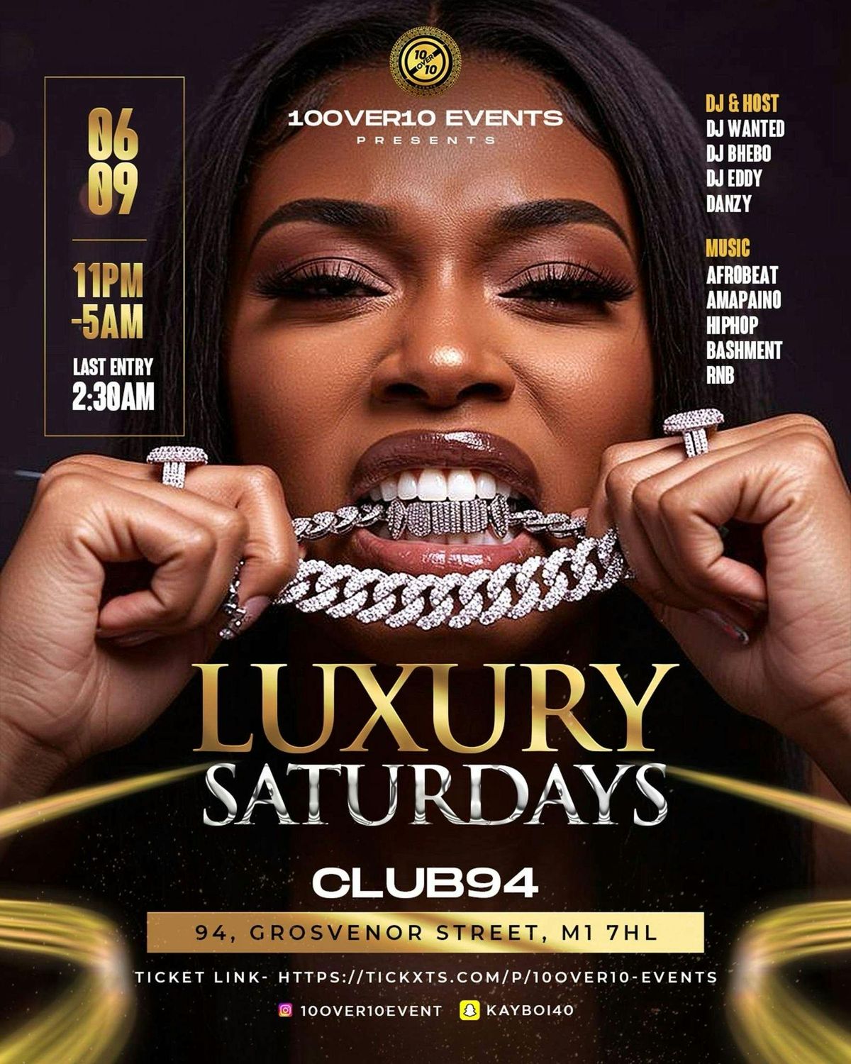 LUXURY SATURDAYS
