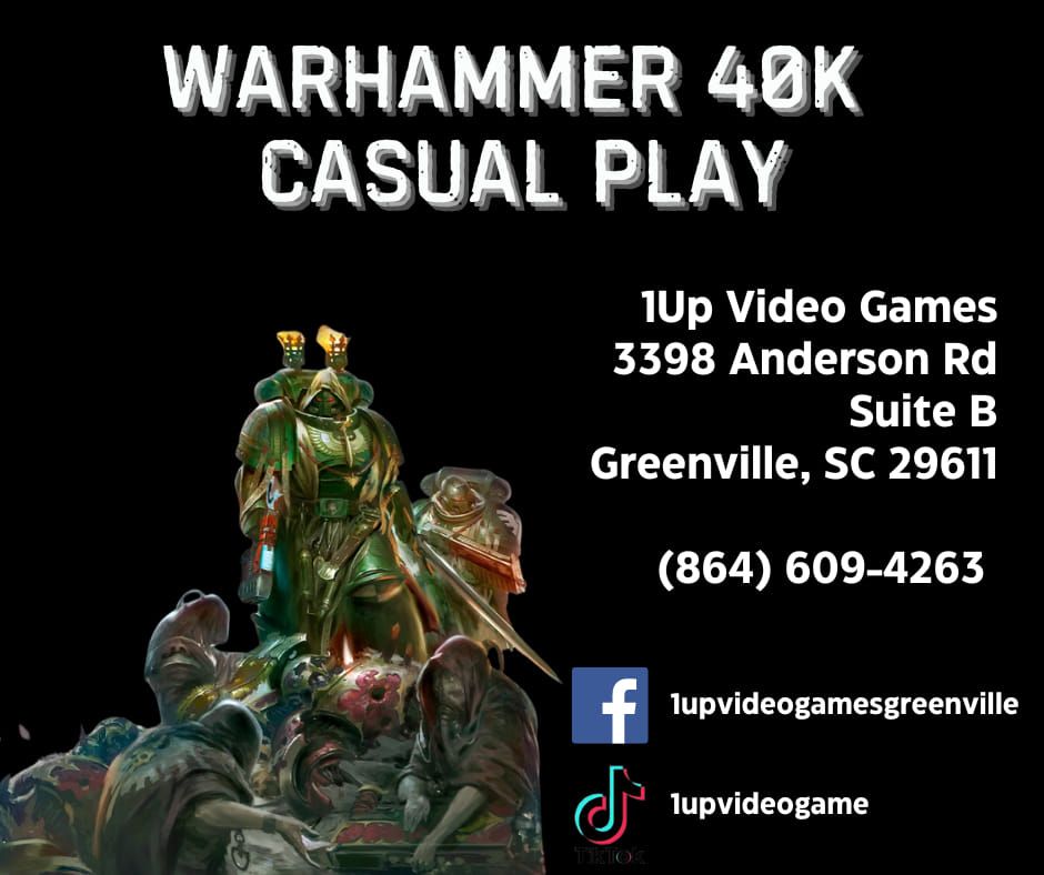 Warhammer 40k Casual Event