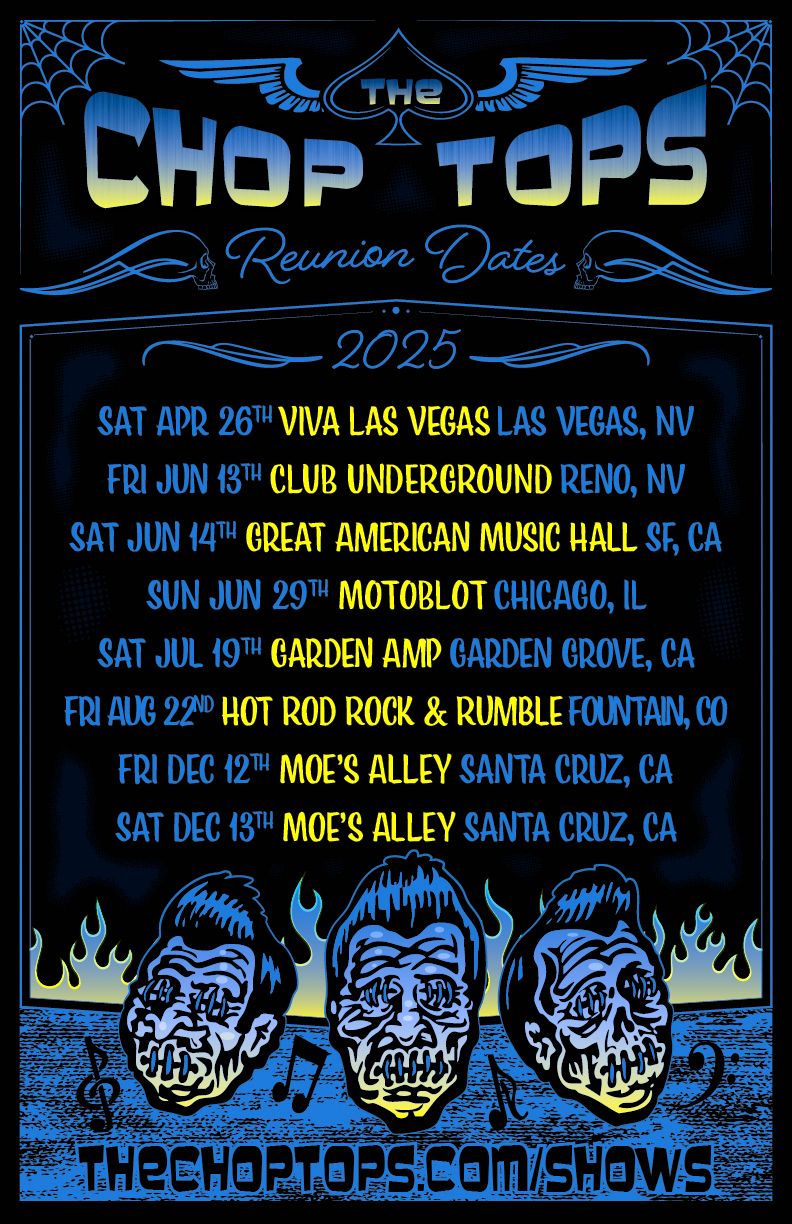 The Chop Tops - Los Dryheavers and The Swillbillys at Moes Alley