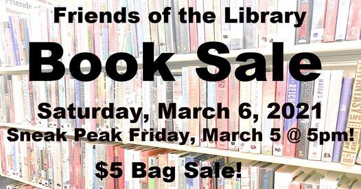 Friends Of The Library Book Sale, W.t. Bland Public Library, Mount Dora 