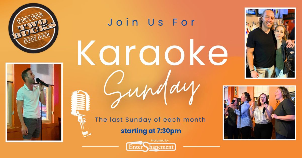 Karaoke Sunday - 9\/29 at 7:30pm \ud83c\udf89