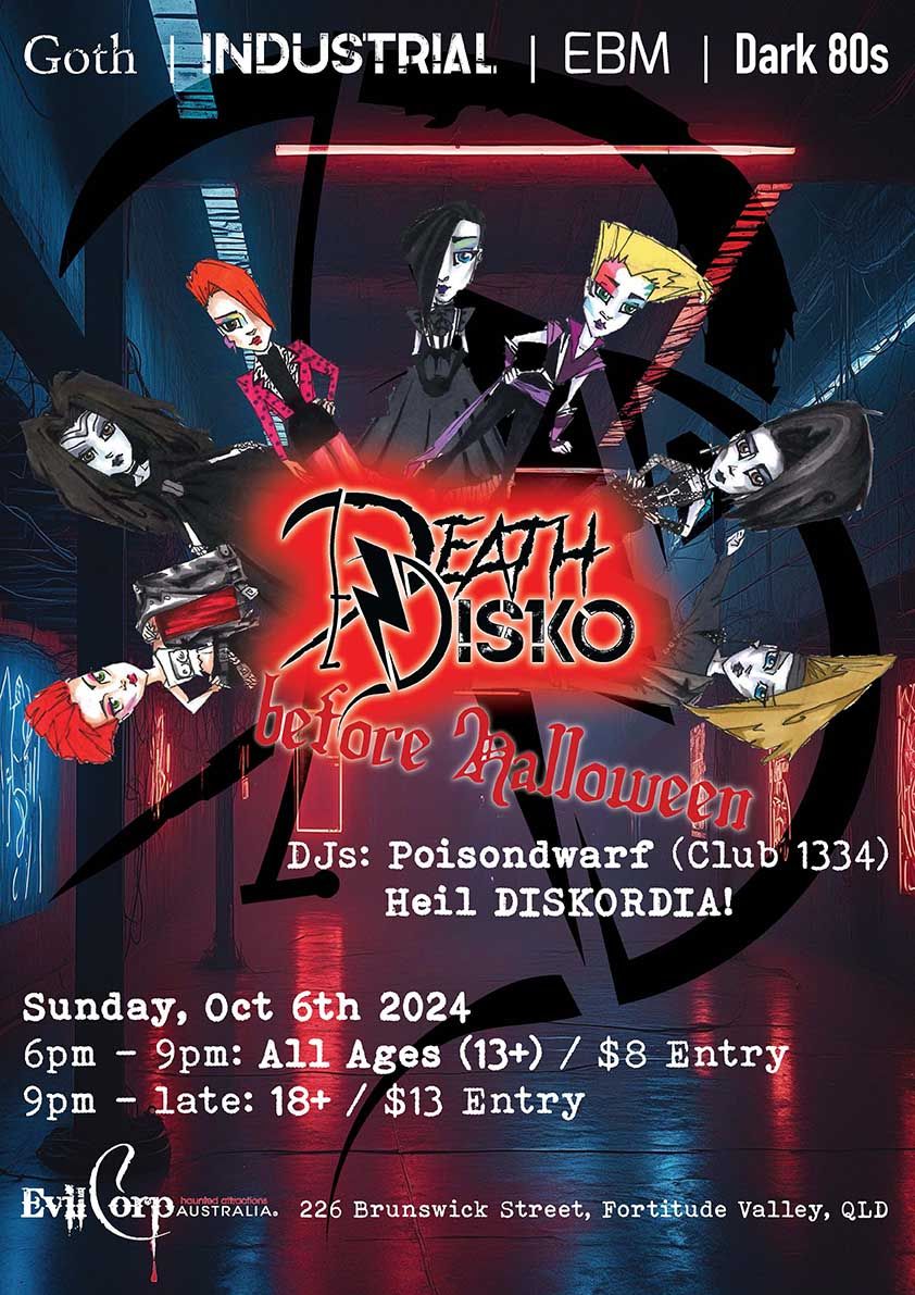 Death Disko before Halloween Party 