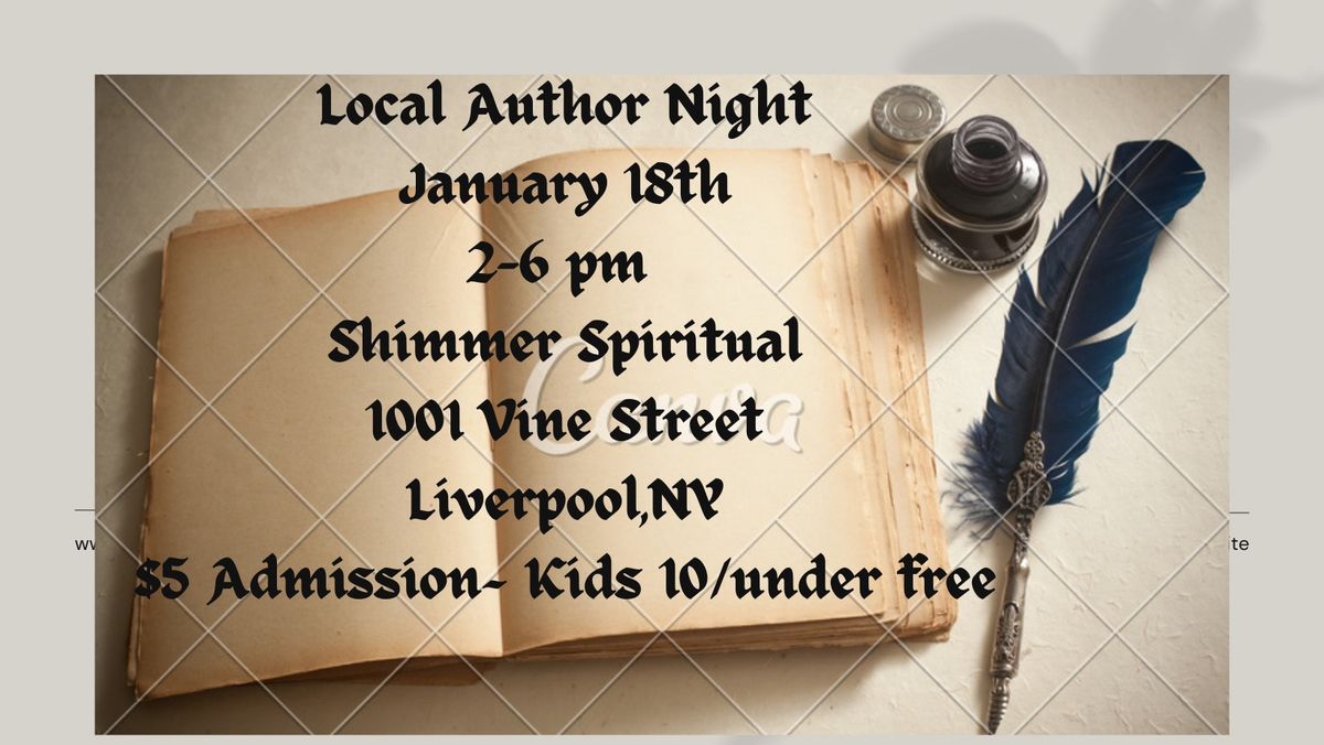 Local Author Night