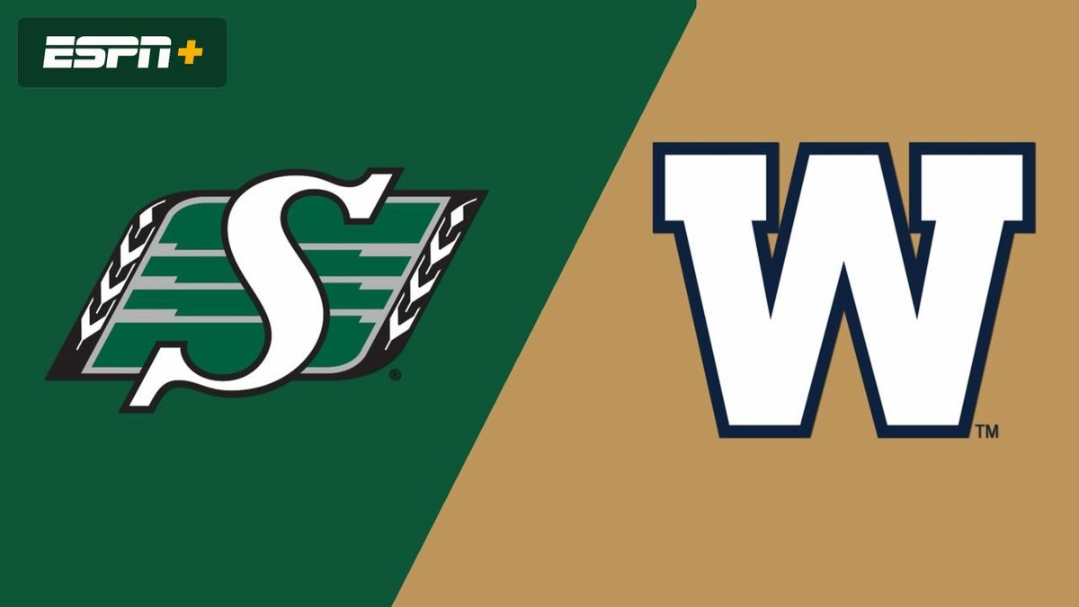 Saskatchewan Roughriders at Winnipeg Blue Bombers