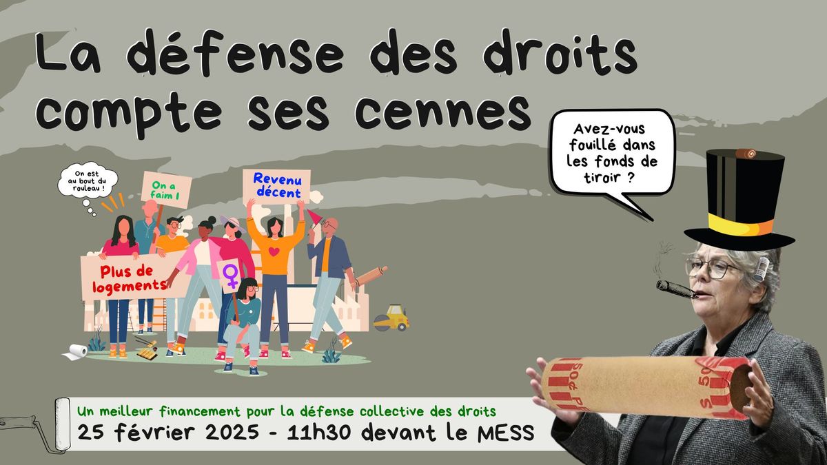 La d\u00e9fense des droits compte ses cennes