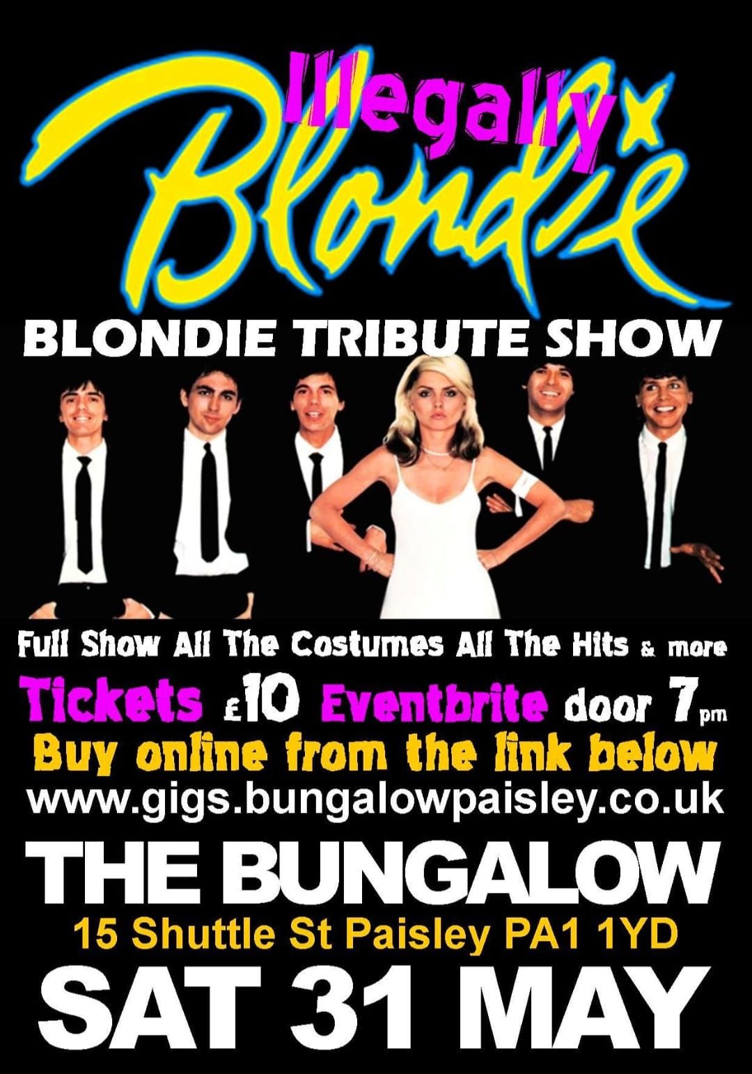 BLONDIE Tribute Illegaly Blondie 