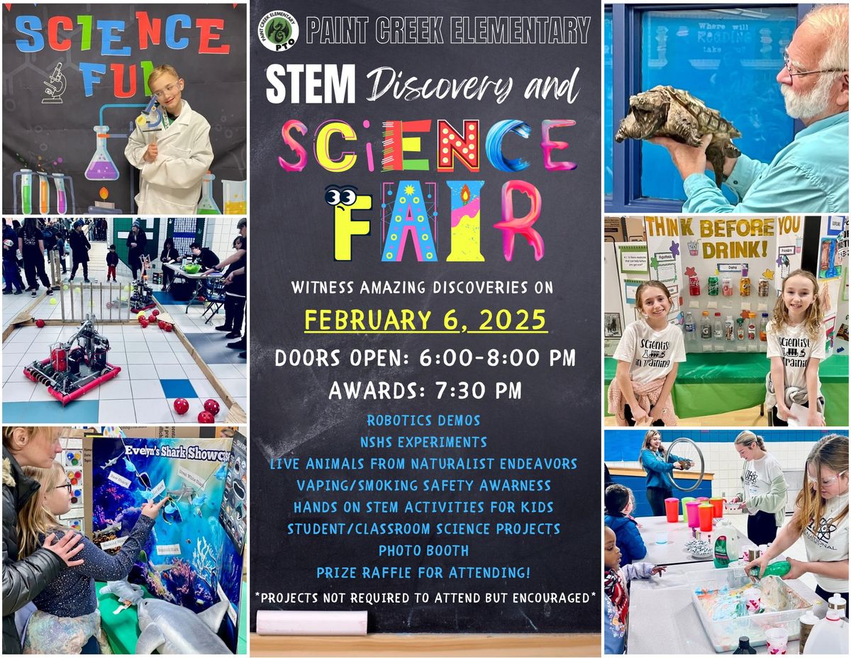 STEM Discovery & Science Night (All PCE families welcome!)