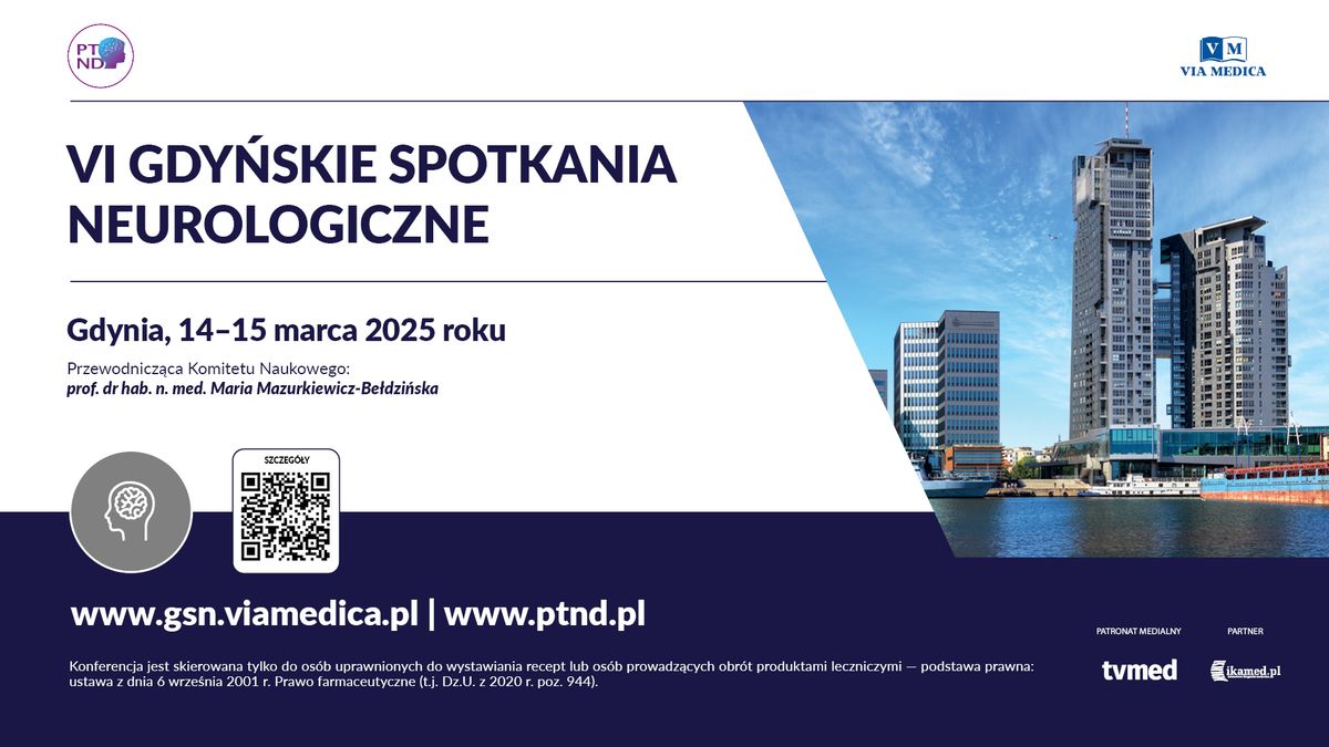 VI Gdy\u0144skie Spotkania Neurologiczne 2025