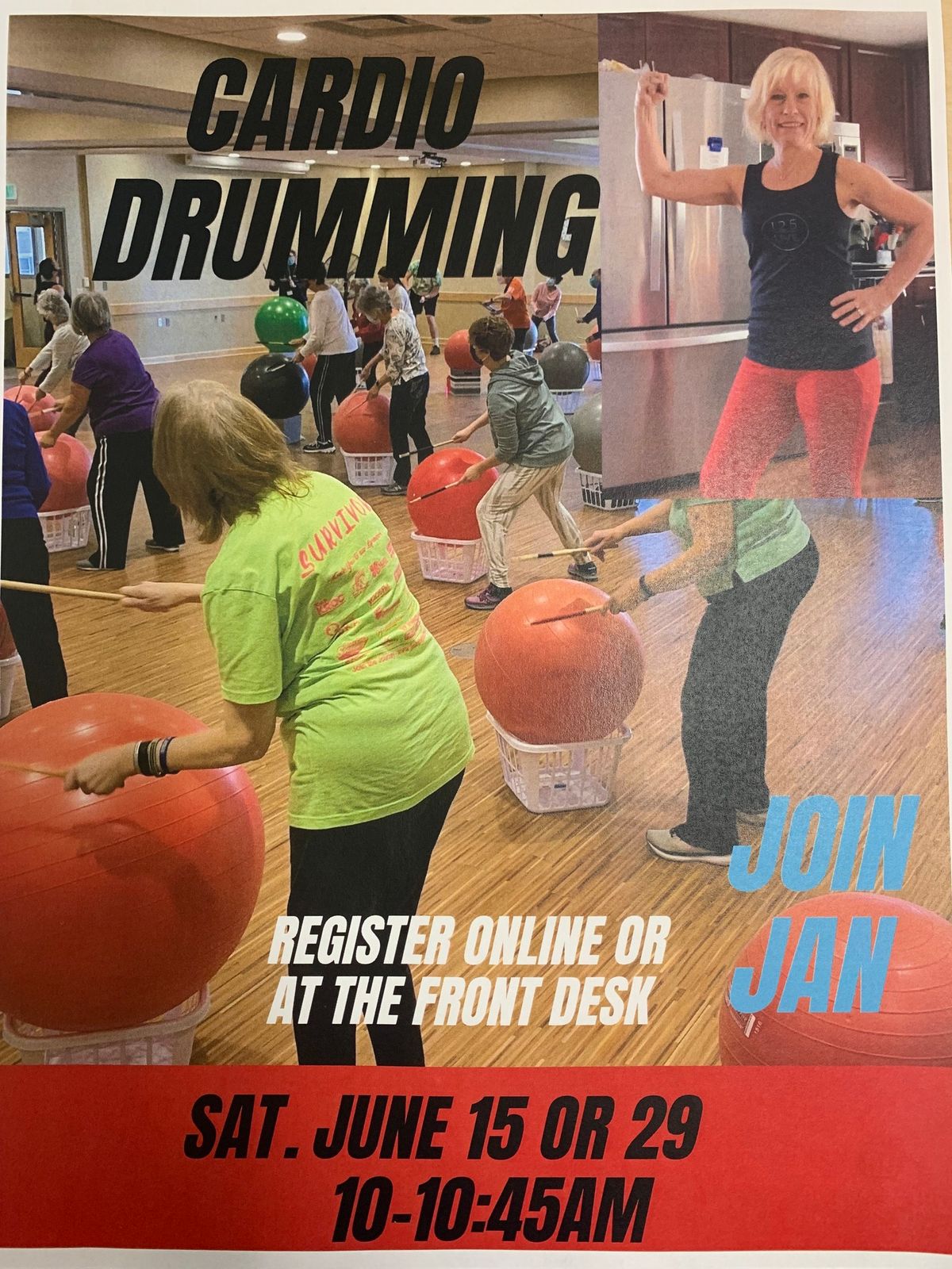 Cardio Drumming - Saturday 6\/29