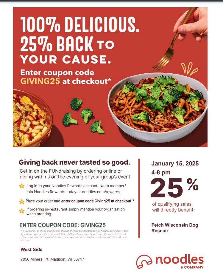 Noodles & Co. Fundraising Night