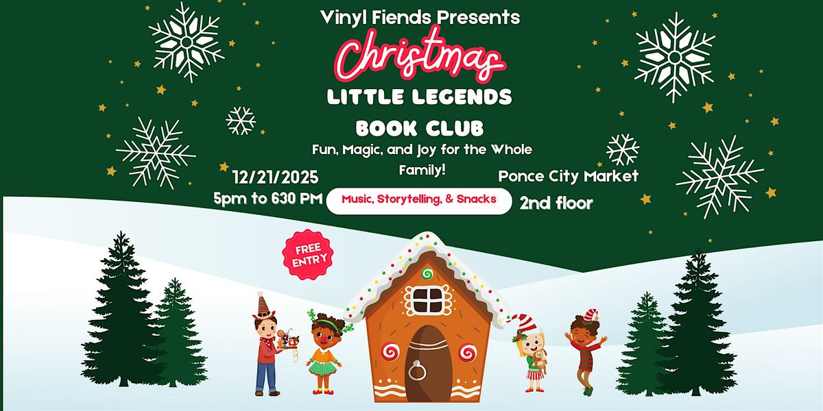 Little Legends Book Club by Vinyl Fiends (Christmas Edition)