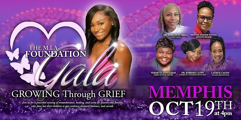 The M.I.A. Foundation Memorial Gala 2024 "Growing Through Grief" - Memphis