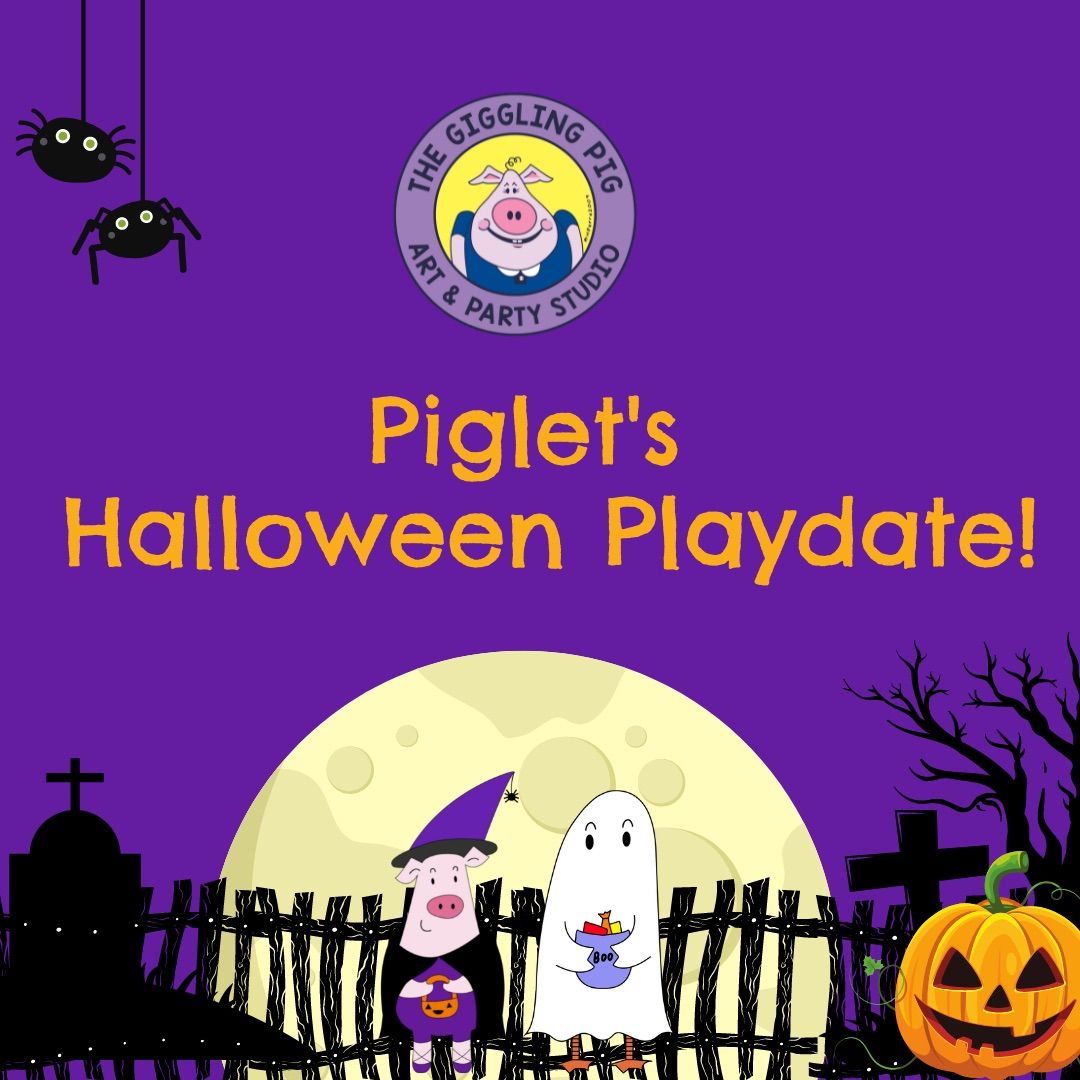 Not-So-Scary Piglet's Halloween Playdate