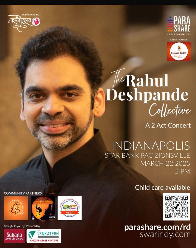 The Rahul Deshpande Collective | Indianapolis 