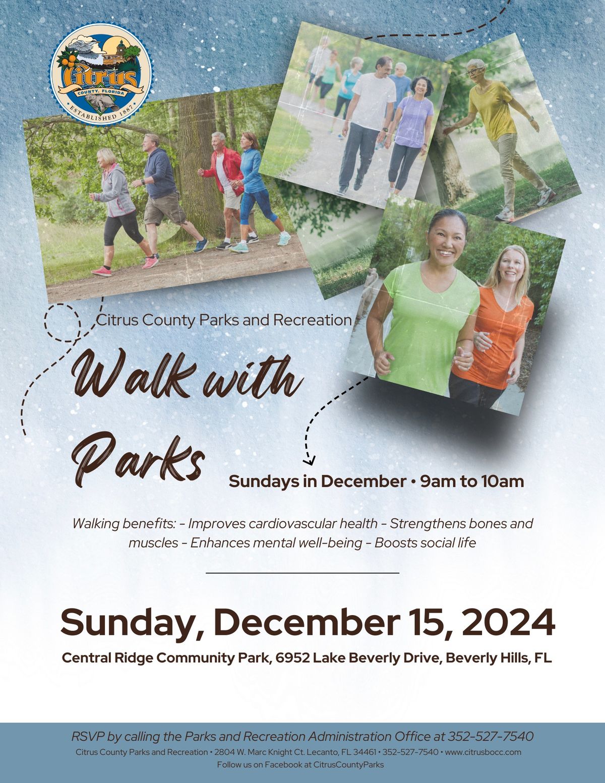 WALK WITH PARKS ~ Central Ridge Community Park 