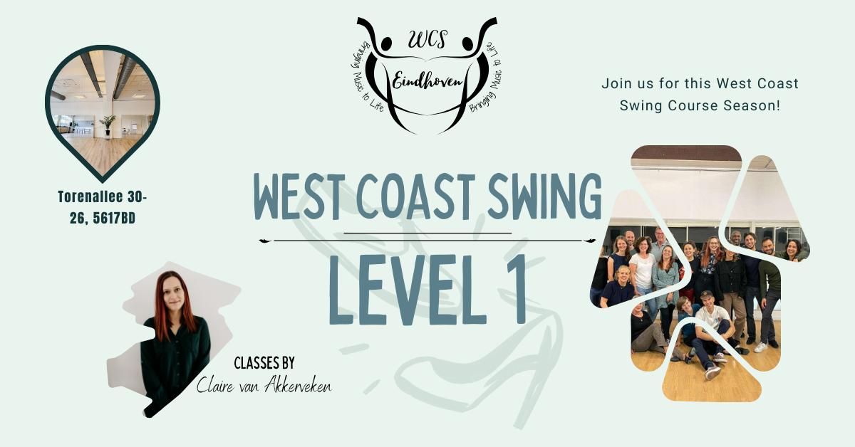 West Coast Swing Begginers Course (Level 1)