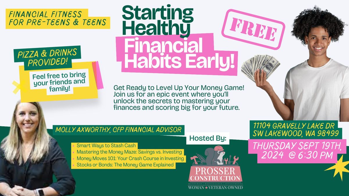 Financial Fitness for Pre-Teens & Teens! 