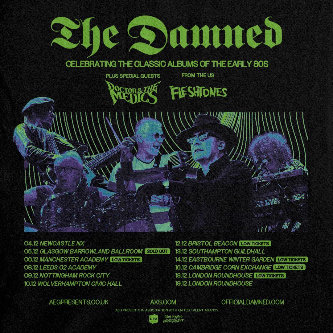 The Damned Wolverhampton Tickets