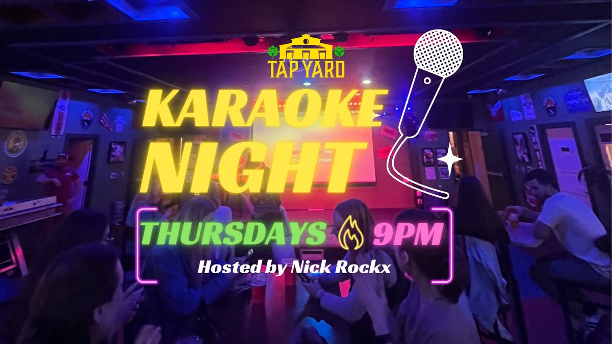 Thursday Karaoke at Tap Yard