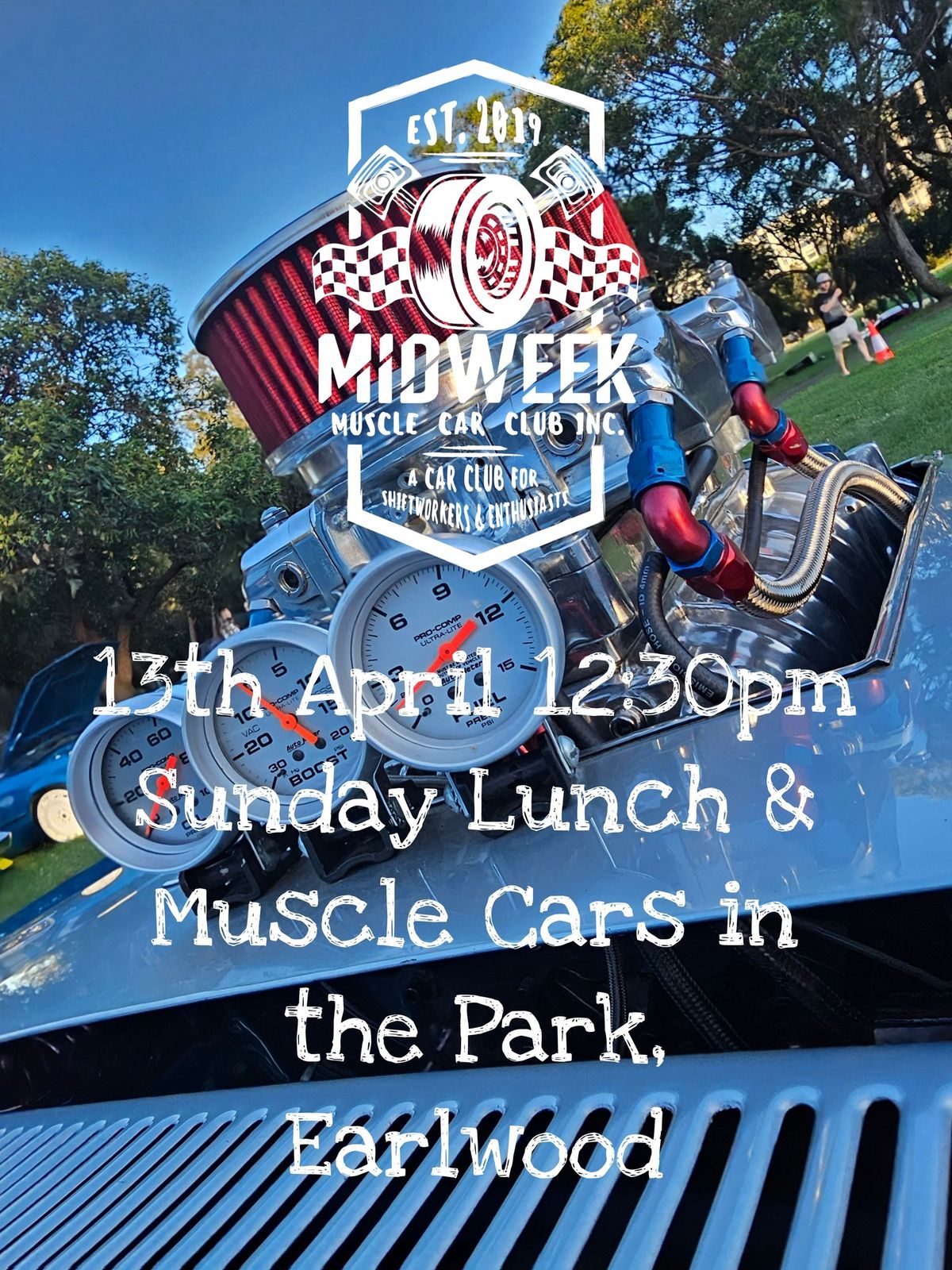 Sunday Lunch & Muscle Cars in the Park, Earlwood 