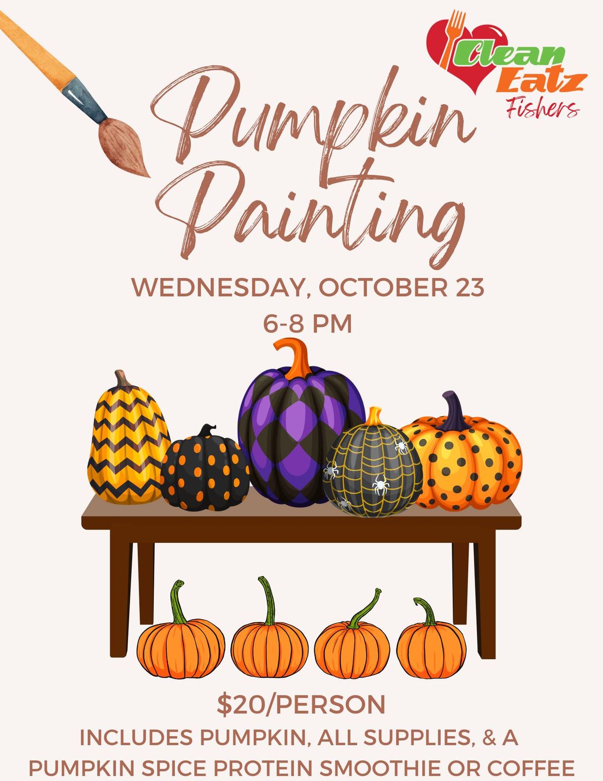 Pumpkin Painting Party