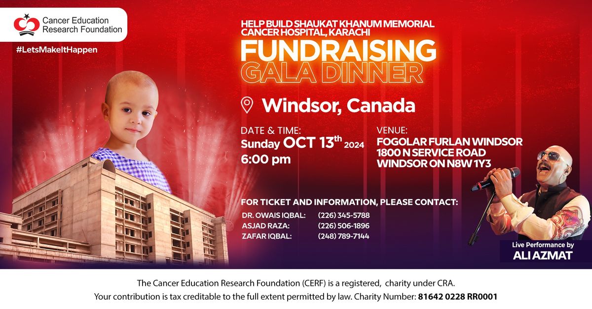 Windsor Fundraising Gala Dinner | Canada