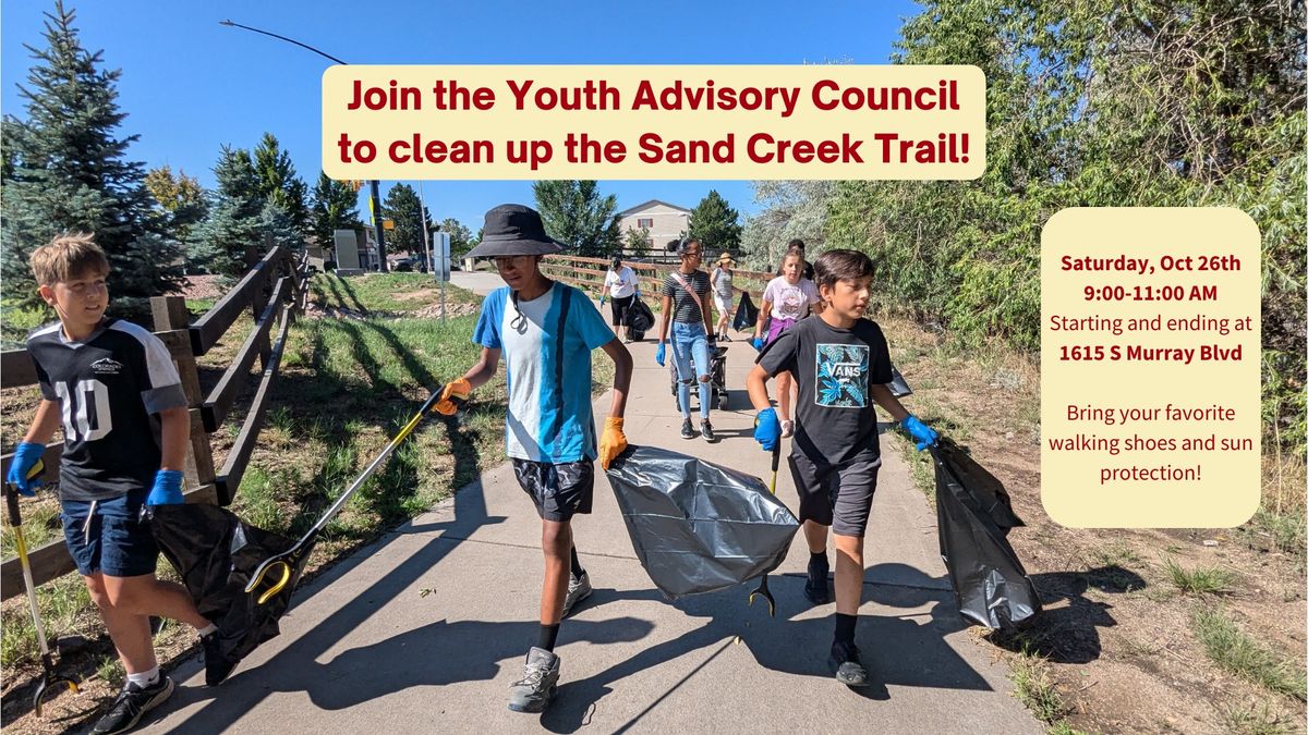 Sand Creek Trail Clean Up