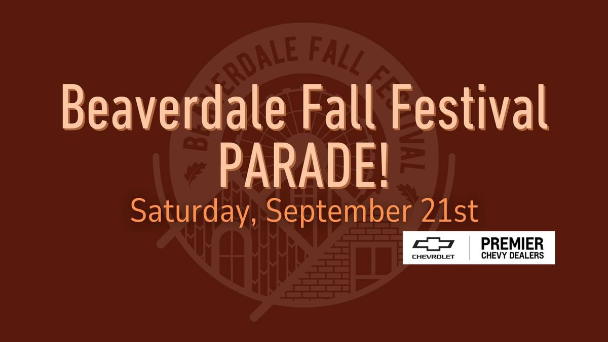 Beaverdale Fall Festival Parade presented by Premier Chevy Dealers