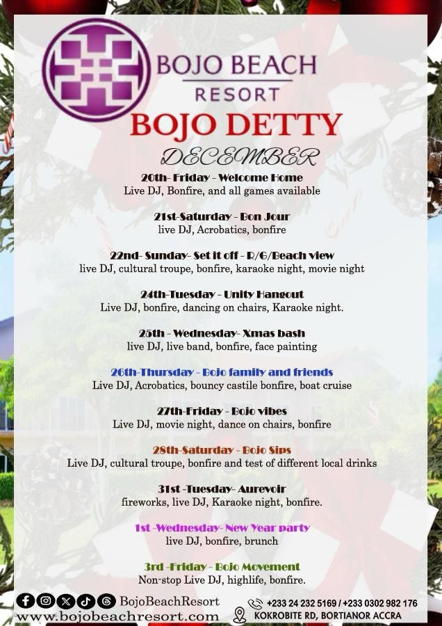 A December to Remember - Bojo Beach Resort's Christmas Celebration