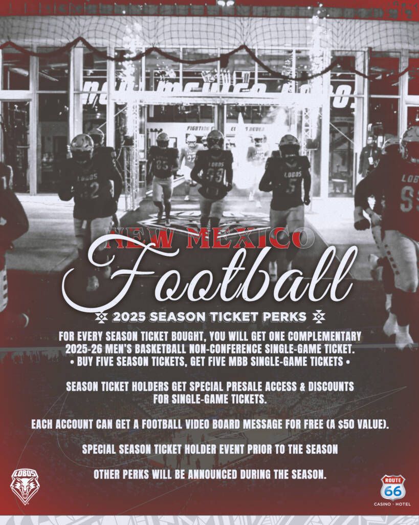 2025 New Mexico State Aggies Football Season Tickets (Includes Tickets To All Regular Season Home Games)