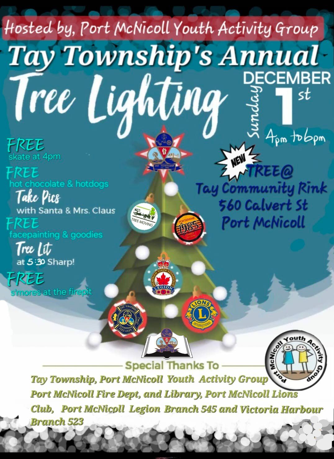 Tay Township's Tree Lighting