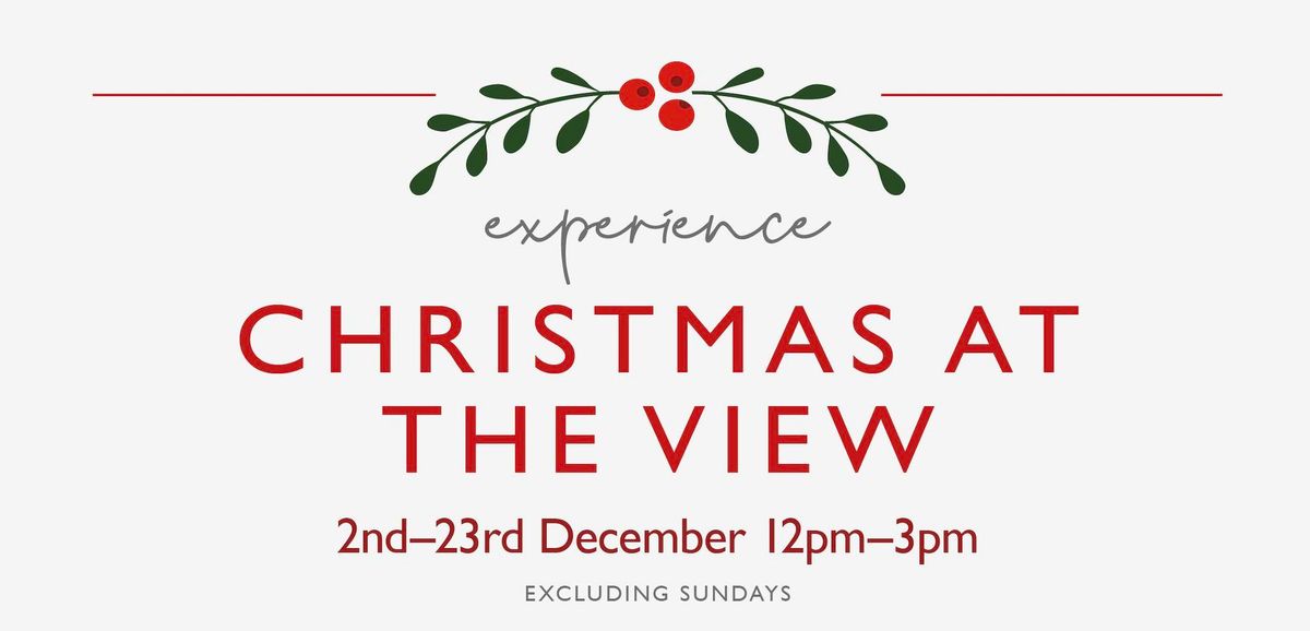 Join us for Christmas at The View, Brean Country Club